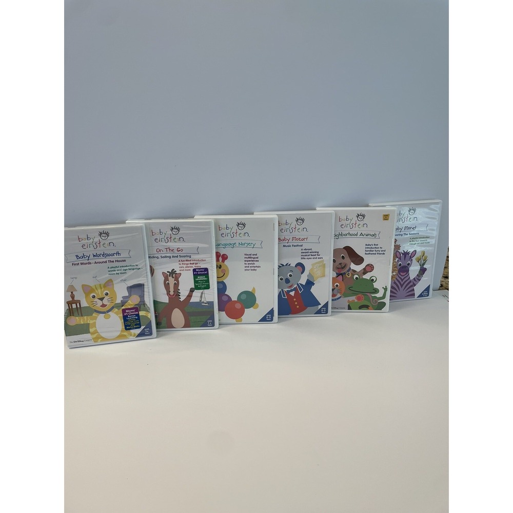 Walt Disney Baby Einstein 6 DVDS.‎